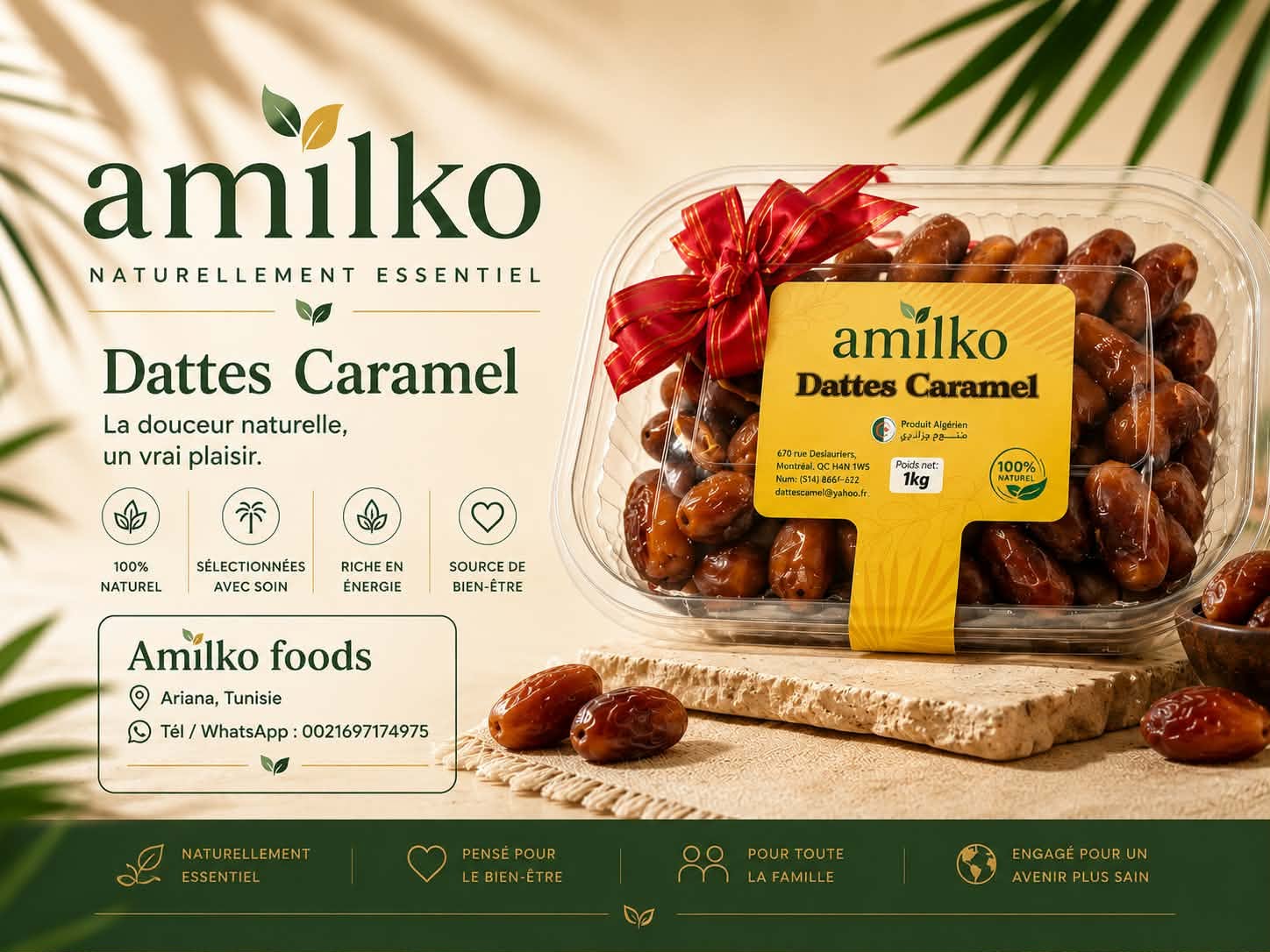 Dattes Caramel 1kg