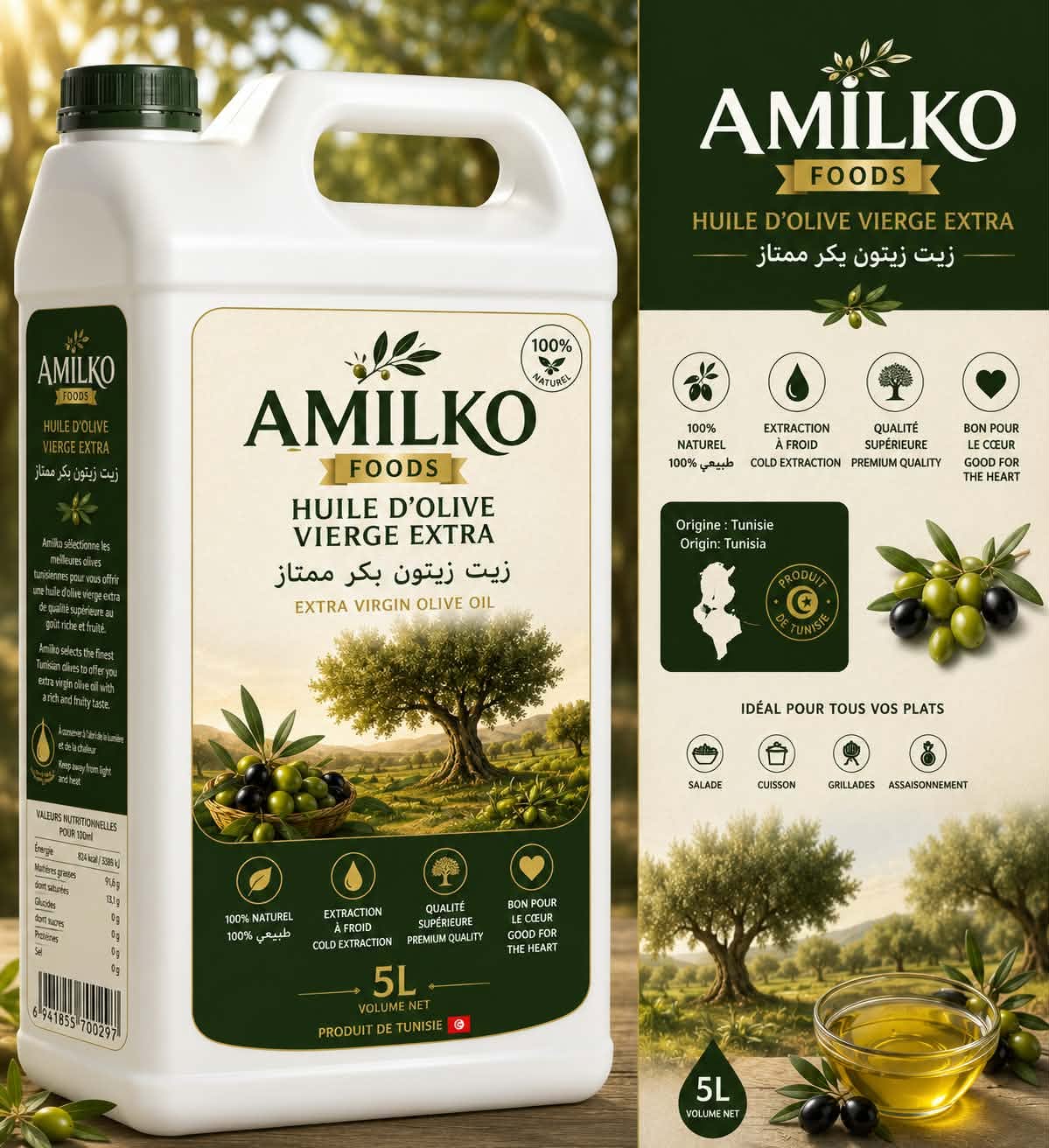 Extra Virgin Olive Oil 5L Jerrycan