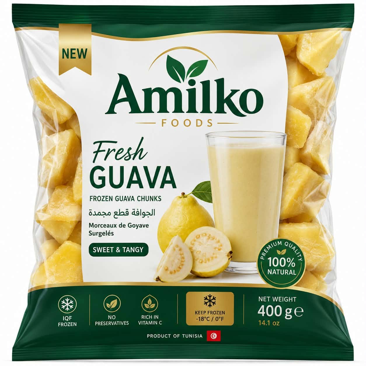 Fresh Guava Frozen 400g