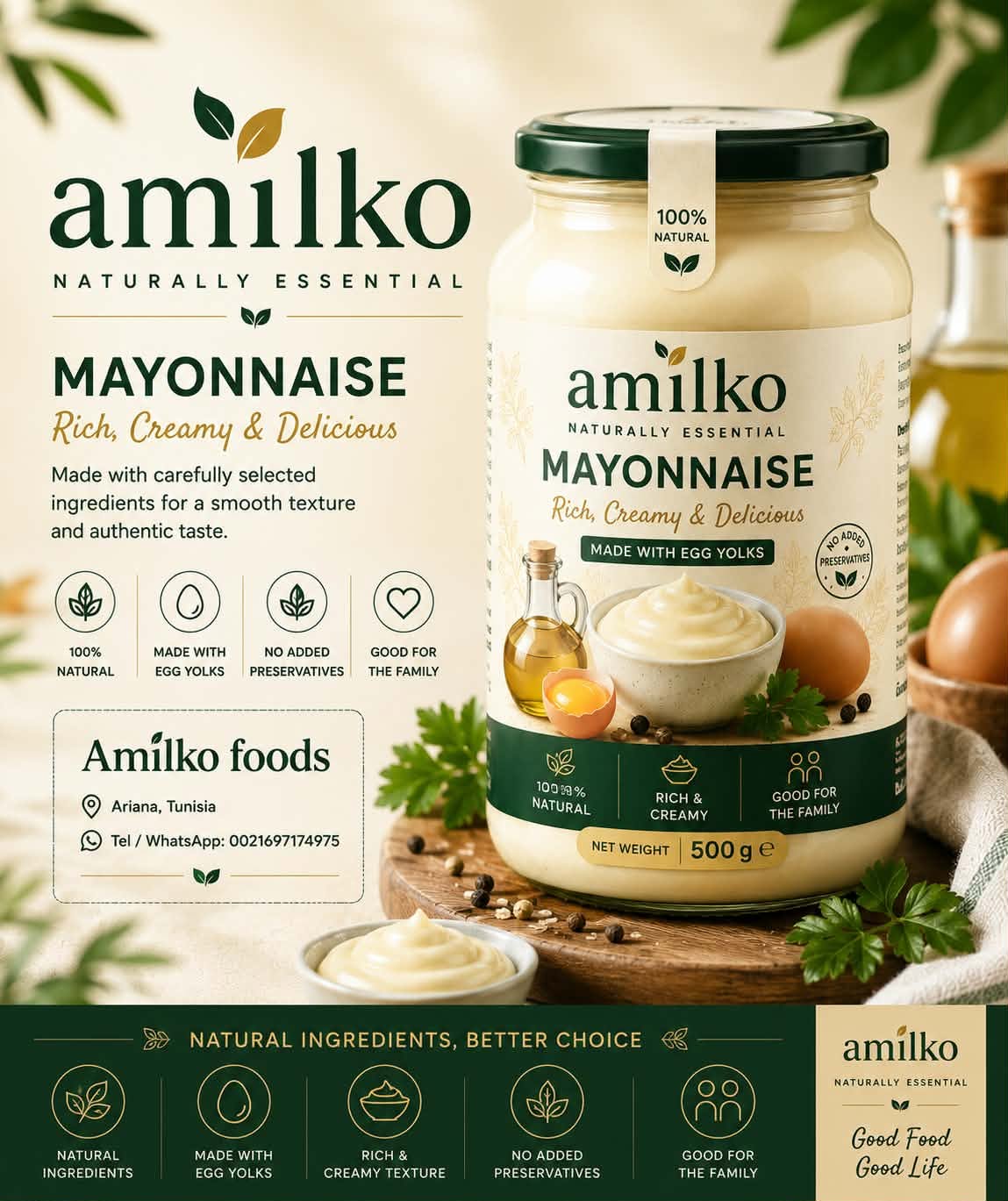 Mayonnaise 500g