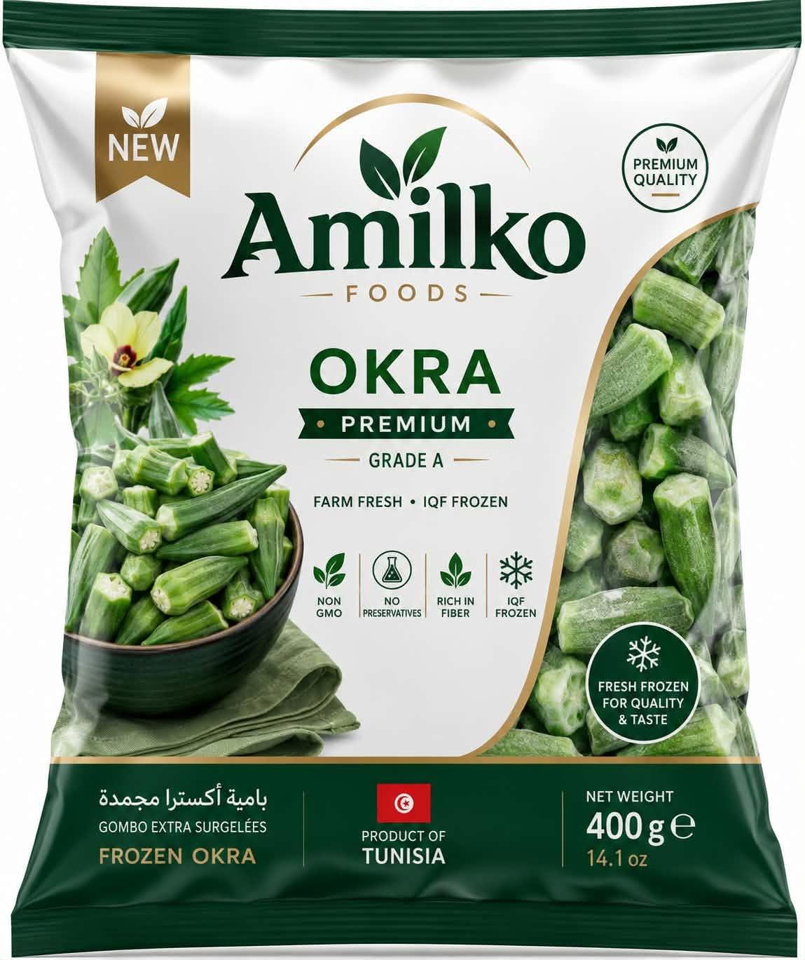 Okra Premium 400g