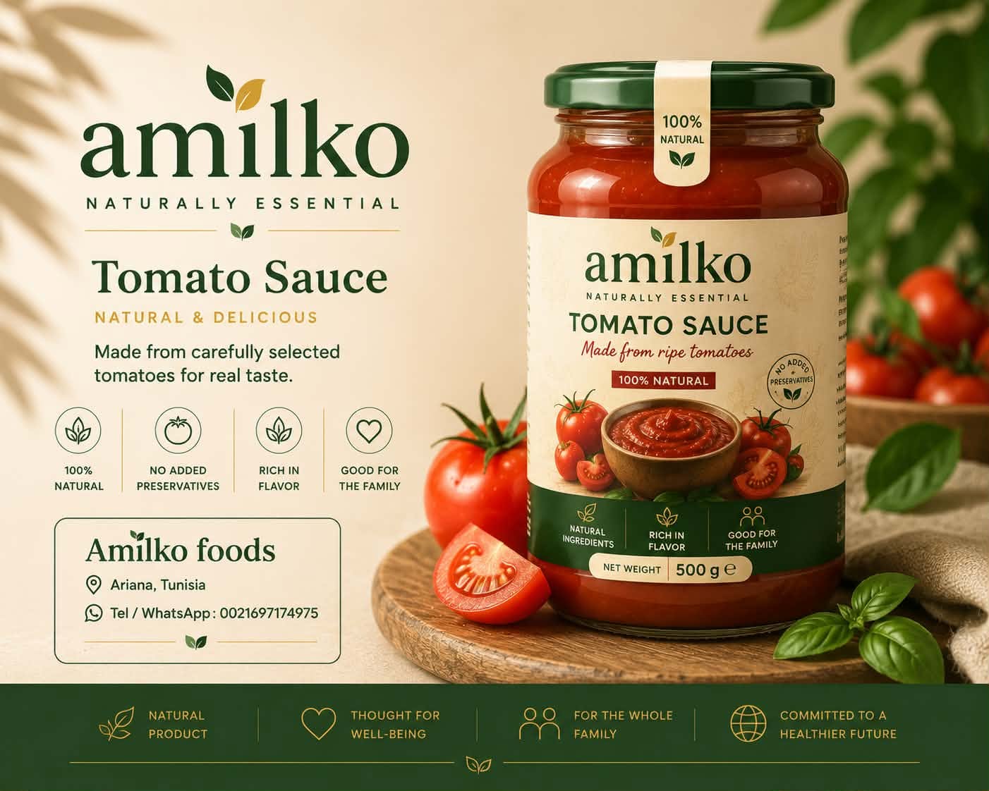 Tomato Sauce 500g